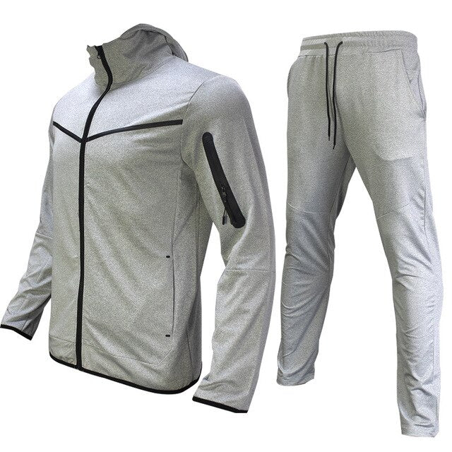 Men's Tech Hoodie Cotton Stretch Training Wear