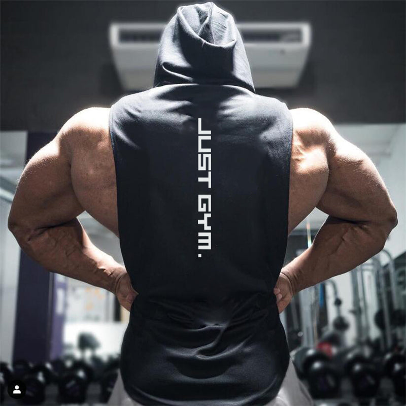 Men's Hoodie Tank Top