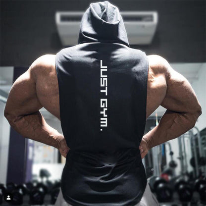 Men's Hoodie Tank Top